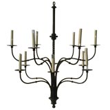 Windsor Iron Two Tier Chandelier