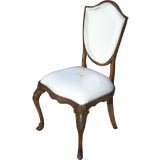 Shield back dining chair