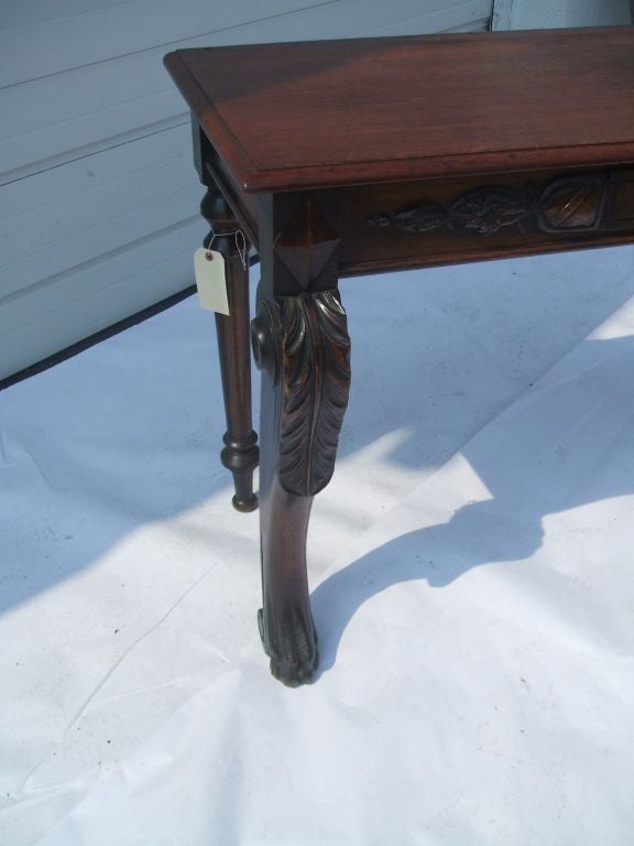 Antique Sideboard  with Barley twisted Legs and Sheild