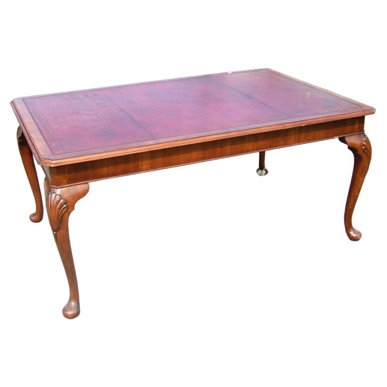 Antique English Writing Table For Sale