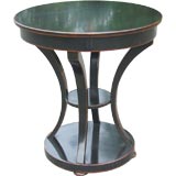 Black Table with antique finish