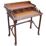 Inlayed Small Flip top Desk