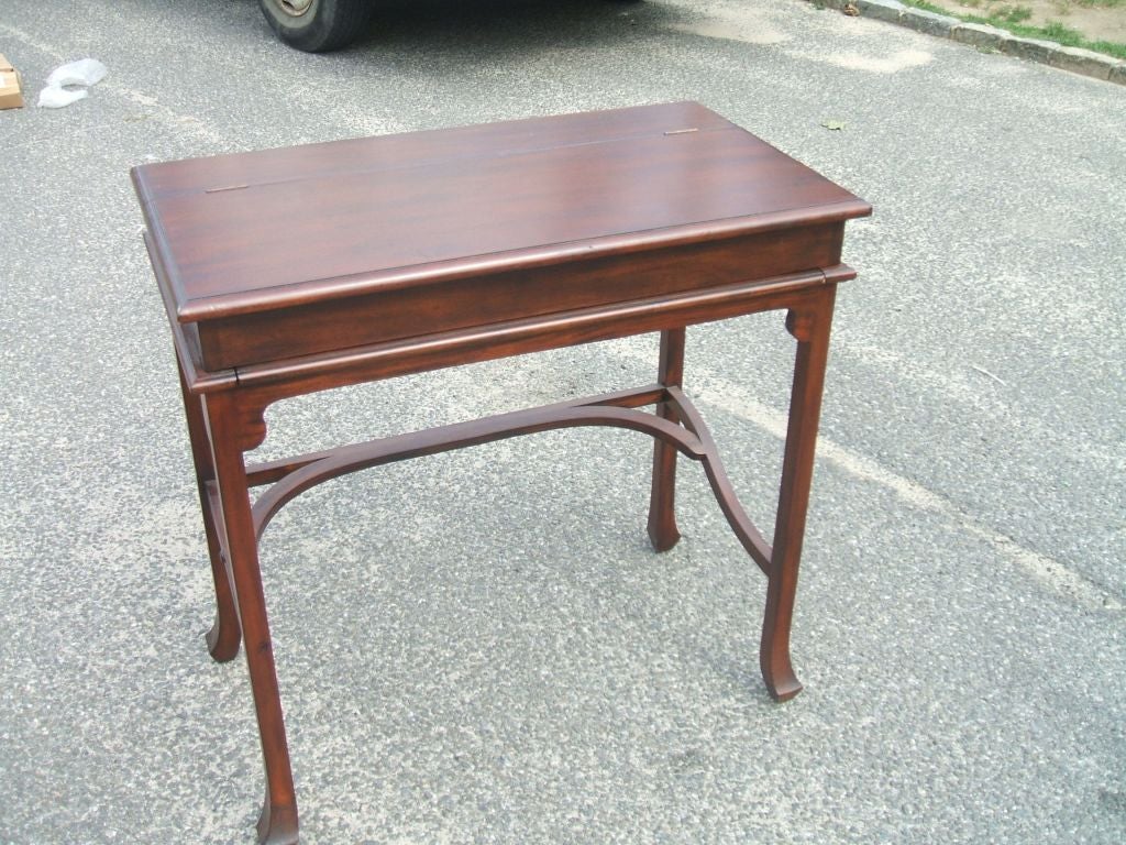 Inlayed Small Flip top Desk at 1stDibs flip top writing desk