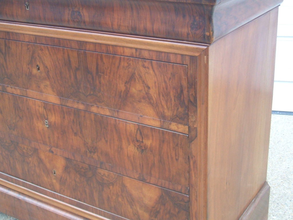 Louis Phillipe Marble Top Console
