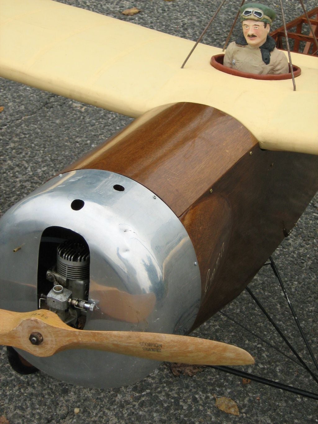 Large 1930s Model Plane