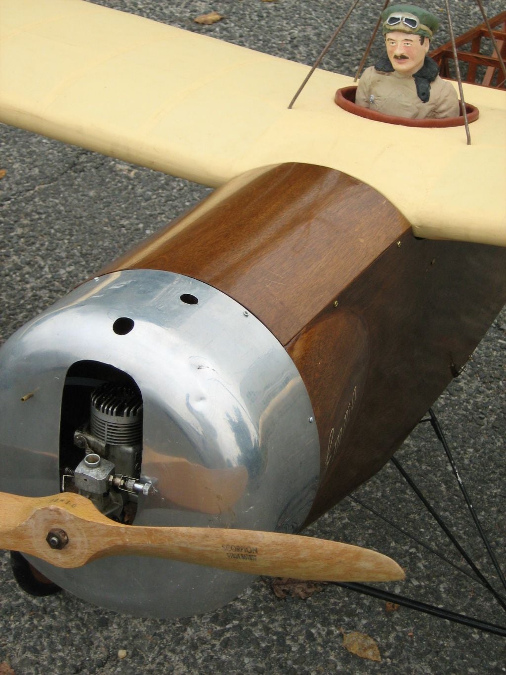 Large 1930s Model Plane