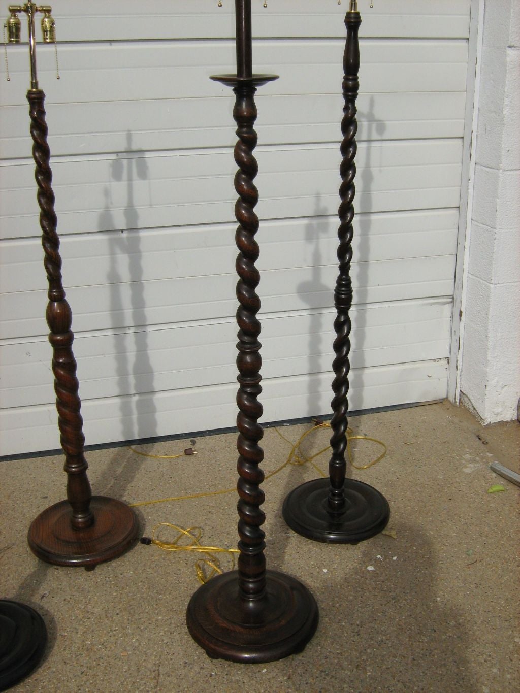 Antique Barley Twisted Floor Lamps. Some prices vary. Arriving June 1