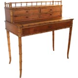 Faux Bamboo Secretary