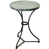 French Cast Iron 
Marble Cafe Table