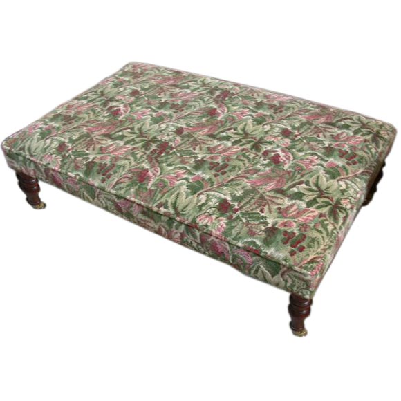 Large Rectangular Custom Ottoman