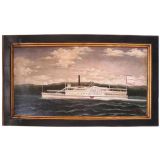 Reproduction Steamship Oil Painting