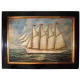 Reproduction Tall Ship Oil Painting