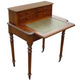 Green Leather Writing Desk