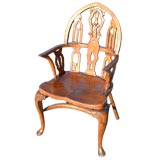 Antique GOTHIC WINDSOR CHAIR