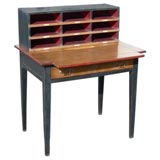French Cherry Painted Desk