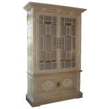 White Limed finish cabinets