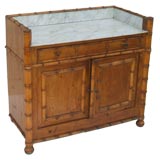 Antique Faux Bamboo Vanity