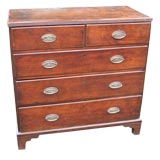 Antique Mahogony 5 Drawered Chest of Drawers