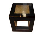 Reedition Stone Top Side Table