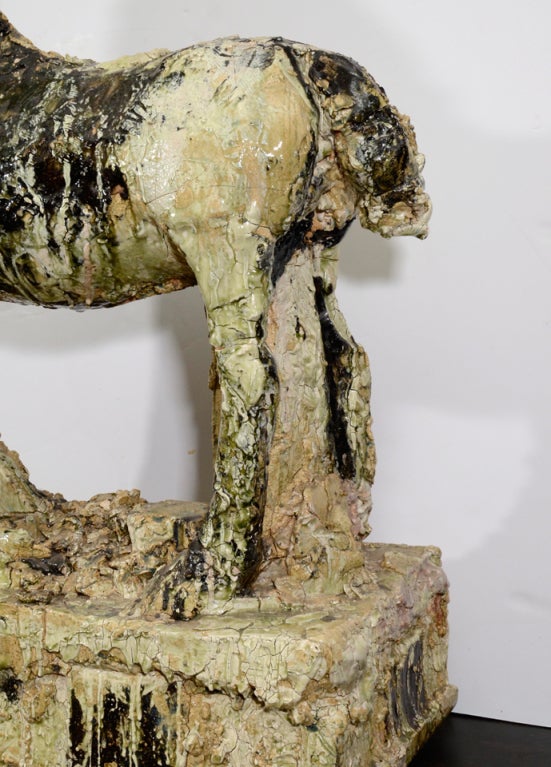 Equestrian Horse Sculpture In Good Condition For Sale In New York, NY