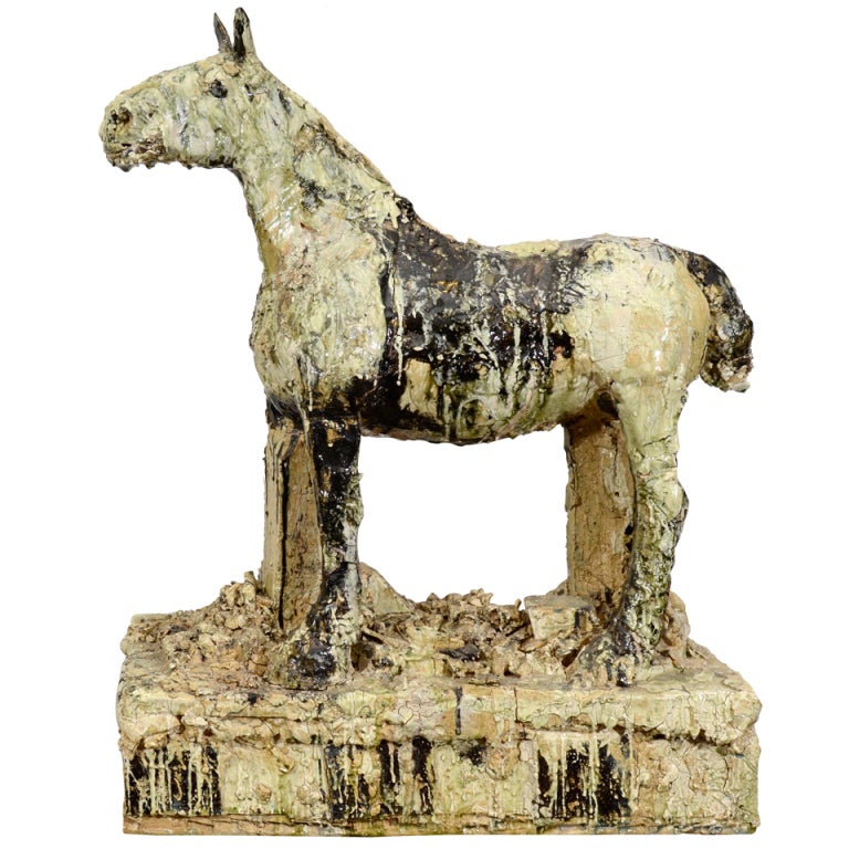 Equestrian Horse Sculpture For Sale