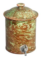 Faience Container