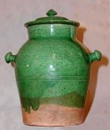 Faience Storage Jar