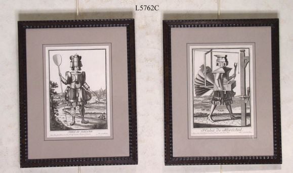 Louis XIV Late 17th Century Engravings by Larmessin
