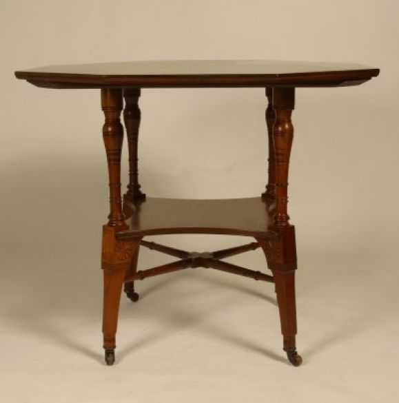 An English Aesthetic Side Table Attributed to Godwin