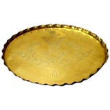 English Brass Tray