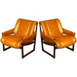 Pair of Norwegian Armchairs