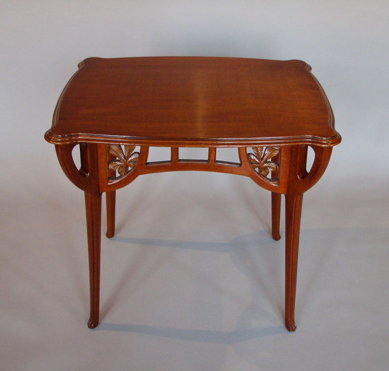 20th Century Art Nouveau Table Attributed to Abel Landry For Sale