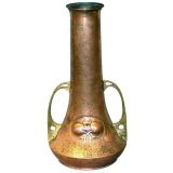 WMF Jugendstil period copper vase