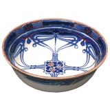 Art Nouveau porcelain bowl