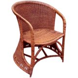 Cane Tub Chair by Dryad & Co.
