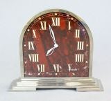 Vintage Art Deco Marble Mantel Clock