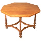 English Aesthetic Period Center table Antique English Aesthetic Period Center table
