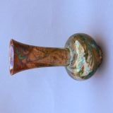 A Bohemian pottery vase
