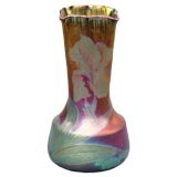 An Art Nouveau pottery vase by Massier