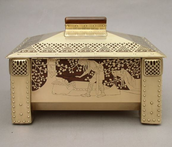 20th Century Exceptional Erhard and Sohne Box