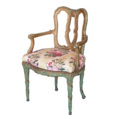 Ratteau model open arm chair