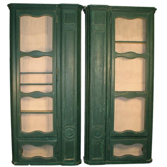Louis XV Style Painted Bookcases For Sale