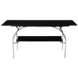 Modernist two tier console table attributed to Wolfgang Hoffmann