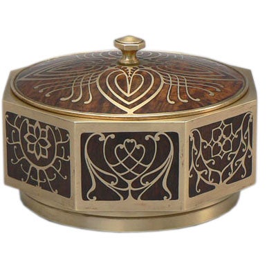Secessionist Period Octagonal Box