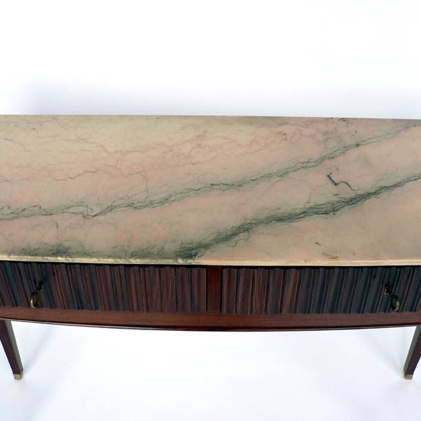 Modernist Console Table Attributed to Paolo Buffa In Excellent Condition For Sale In Long Island City, NY