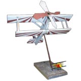 Used Airplane Model on Stand