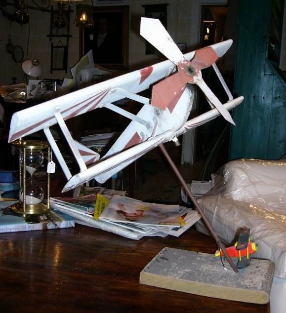 Airplane Model on Stand