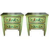 Pair of  Monkey's Painted Nightstands