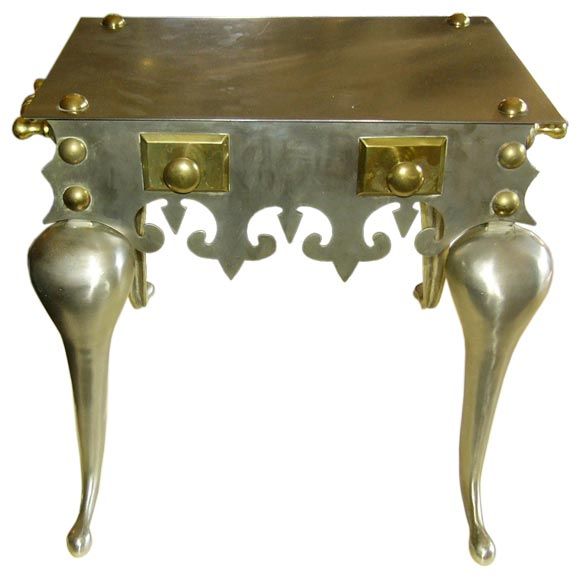 Steel 
Brass Footman