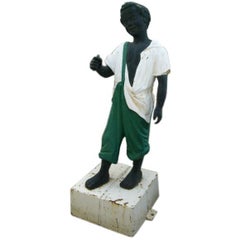 Iron Horse Post Statue